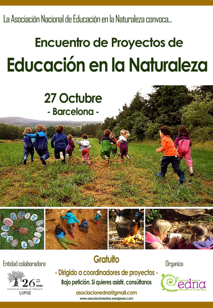 Encuentro educación en la naturaleza barcelona