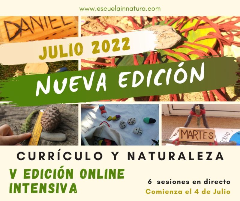 NUEVA EDICIÓN ONLINE- CURRICULO Y NATU JULIO 2022